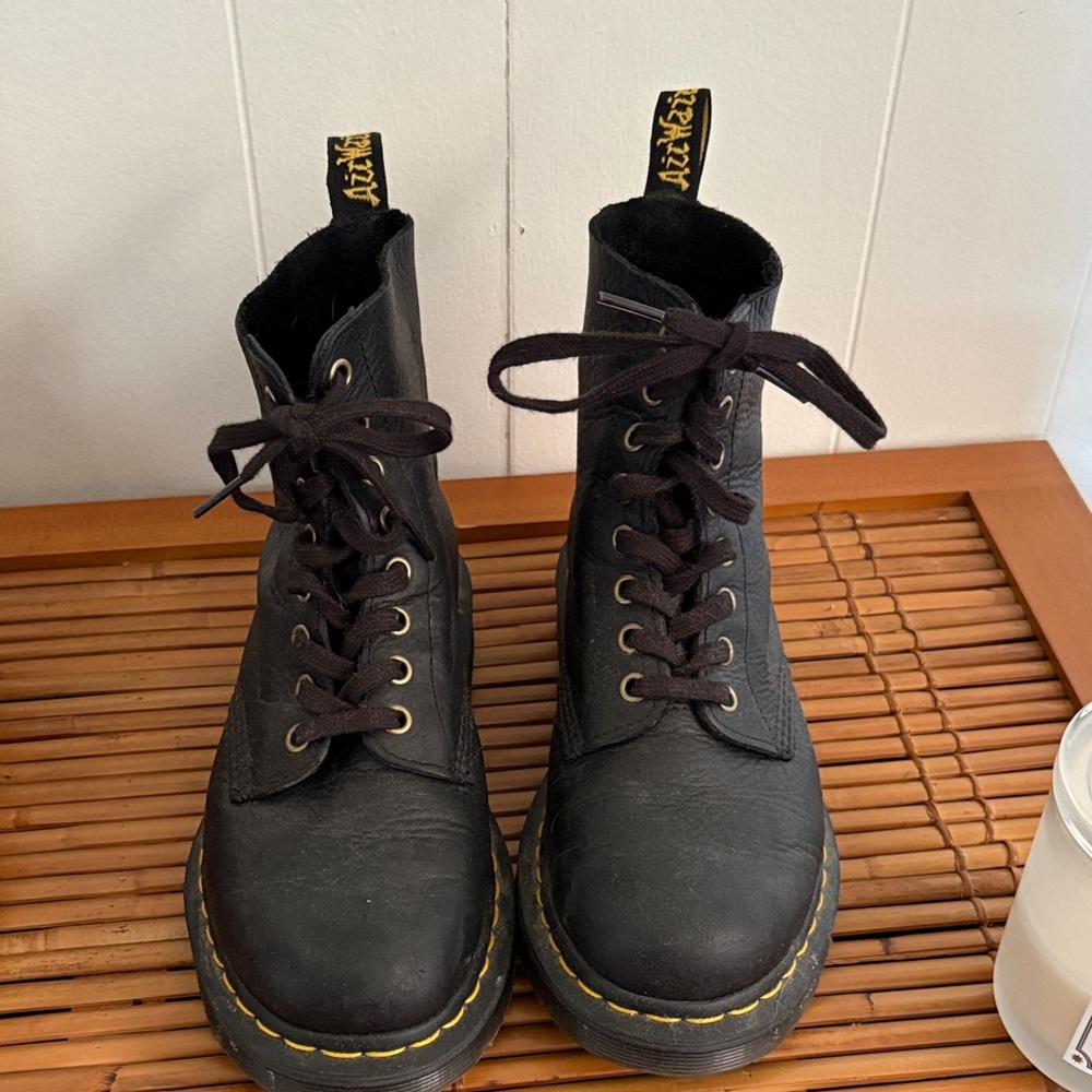 Dr. Martens Black Lace Up Boots